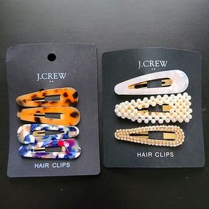 7/26 jcrew hair clip bundle